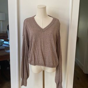 Nordstrom V neck sweater … new without tag.